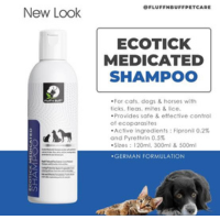 Ecotik Medicated Shampoo For Cats & Dogs 120ml